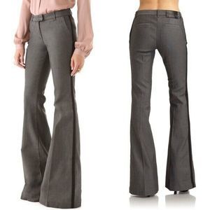 Rachel Zoe Black Label Hutton Denim Flare Gray B32